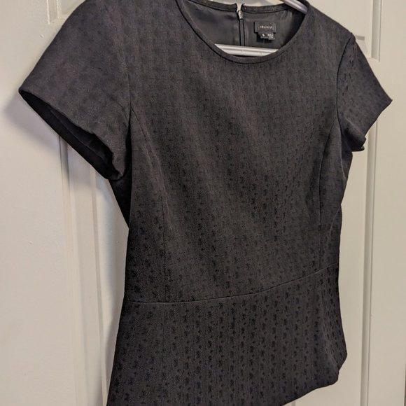 Theory Top - Black Peplum - Size S - Picture 2 of 8